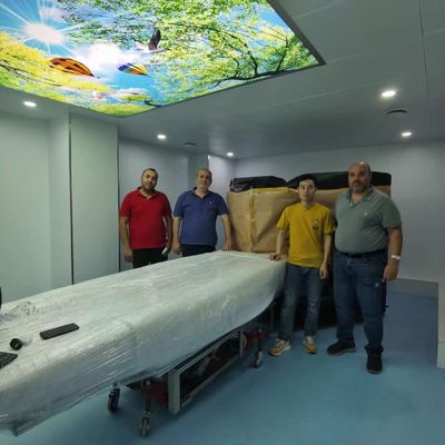 Dobra cena. Konfigurowalna kabina ekranująca MRI o klasie ogniowej A, trójwarstwowych oknach i prefabrykowanej instalacji w Internecie