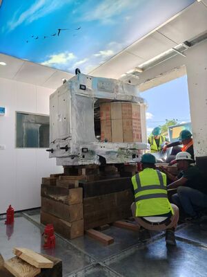 Dobra cena. Pomieszczenie osłony RF z efektywnością osłony 100dB, systemem wentylacji filtrowanej i nominalną częstotliwością centrum 50Hz dla aplikacji MRI klatki Faradaya w Internecie